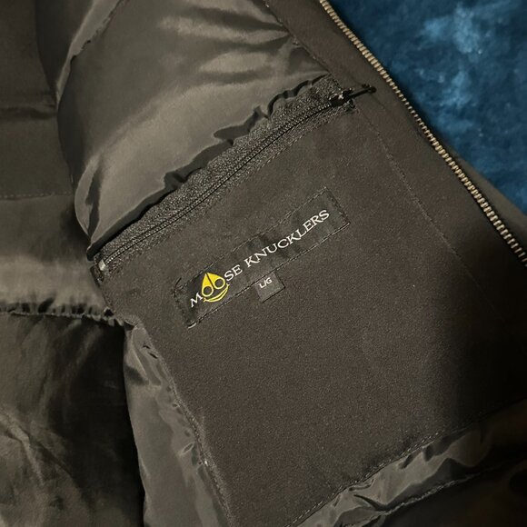 Authentic Moose Knuckles Bomber Jacket, size large - Kids - Picture 6 of 8